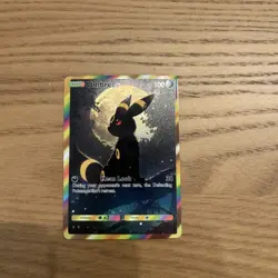 Pokemon Umbreon Special Doujin Art Textured Holo Card - Image 1