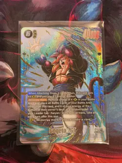 Gogeta : GT FB09-123 Alternate Art Dual Evolution Dragon Ball Card English - Image 1