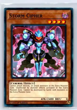 Storm Cipher Common Structure Deck: Powercode Link SDPL-EN007 LP - Image 1