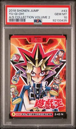 2018 SHONEN JUMP ALL STAR COLLECTION VOLUME 2 #43 YU-GI-OH! PSA 10 - Image 1
