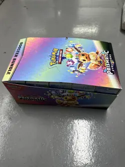 Pokemon TCG: Prismatic Evolutions Booster Bundle Display Case - Unsealed - Image 3