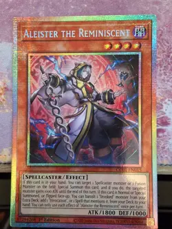 Aleister the Reminiscent - CORI-EN015 - Starlight Rare - YuGiOh 1st Ed- NM - Image 1
