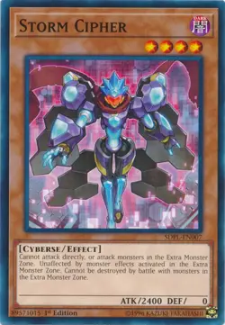 Storm Cipher - SDPL-EN007 - Common - 1st Edition - Lightly Played - Image 1