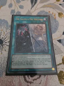 Yugioh | Ultra Rare 1st NM | The Fallen & The Virtuous - CH01-EN019 - Image 1