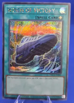 YUGIOH WINDS OF VICTORY NKC1-EN001 PRISMATIC SECRET LIMITED ED NM PROMO - Image 1