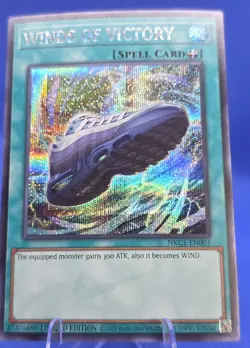 YUGIOH WINDS OF VICTORY NKC1-EN001 PRISMATIC SECRET LIMITED ED NM PROMO - Image 3