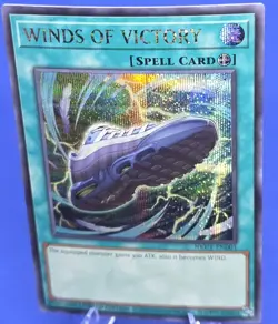 YUGIOH WINDS OF VICTORY NKC1-EN001 PRISMATIC SECRET LIMITED ED NM PROMO - Image 4