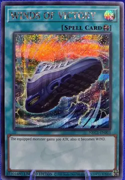 YUGIOH WINDS OF VICTORY NKC1-EN001 PRISMATIC SECRET LIMITED ED NM PROMO - Image 5