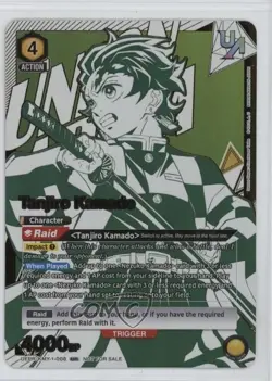 2023-Current Union Arena TCG - Promos UEPR UR Tanjiro Kamado #KMY-1-008 - Image 1