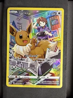 Eevee TG11/TG30 Ultra Rare Trainer Gallery Card Brilliant Stars NM Condition - Image 3