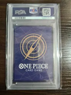One Piece Card Game Silvers Rayleigh OP09-005 SP Alt Art PSA 10 English - Image 2