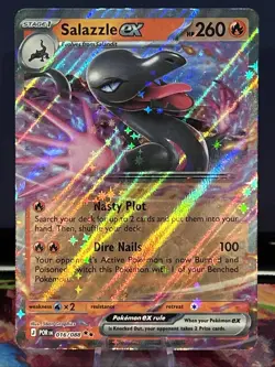 Salazzle ex 016/088 Double Rare Perfect Order Pokemon Holo Card NM/M - Image 1