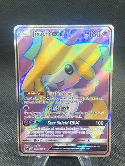 Jirachi GX - 79a/236 - Alternate Art Promo Sun & Moon Pokemon NM Pokemon Card - Image 1