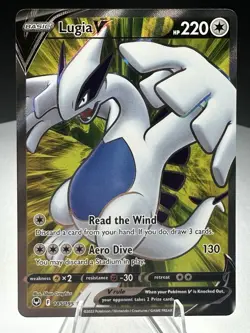 Lugia V (Full Art) SWSH12: Silver Tempest - Pokemon LP 185/195 - Image 3