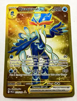 Quaquaval ex 273/193 SV02 Paldea Evolved Hyper Rare Near Mint - Image 1