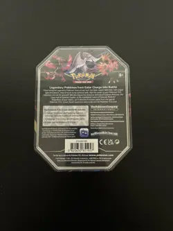 Pokemon TCG: Crown Zenith Galarian Zapdos Ex Tin New Factory Sealed X4 Boosters - Image 2