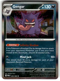 Gengar Holo 050/088 Rare Perfect Order Pokemon NM - Image 1