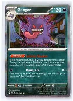 Gengar 050/088 Rare Perfect Order Pokemon Holo Near Mint - Image 1