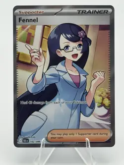 Fennel 162/086 Sv: Black Bolt Holo Pokemon TCG NM - Image 1