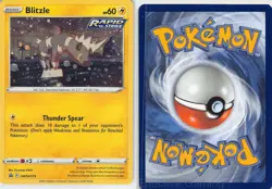 Blitzle SWSH173 Holo Promo Sword & Shield Promo Pokemon NM KATO - Image 3
