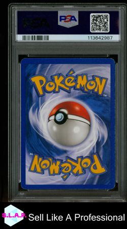 Dragonite Pokemon Holo Fossil 4/62 1999 Englisch PSA 4 - Image 2