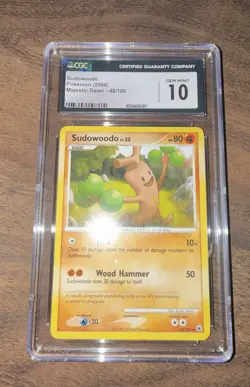 Pokemon TCG Sudowoodo 48/100 Majestic Dawn Regular CGC 10 Gem Mint - Image 1