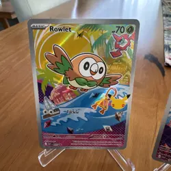 Pokemon TCG First Partners Series 1 Gen 7 Alola Starters COMPLETE SET of 3 - NM - Image 2