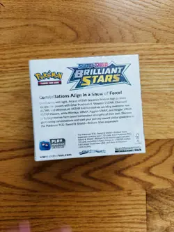 Pokemon TCG Sword & Shield Brilliant Stars Booster Box - Factory Sealed - Image 5