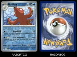 OCTILLERY 034/159 UC JOURNEY TOGETHER POKEMON REVERSE HOLO NM/M - Image 3