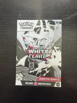 Pokemon TCG SV White Flare Booster Bundle Box 6 Packs SEALED - Image 1