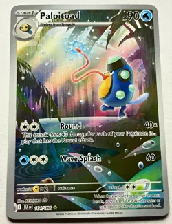 Palpitoad 104/086 SV: Black Bolt Near Mint - Image 1