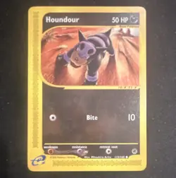 The Pokemon Company Houndour 113/165 Expedition Regular Common Basic 50 HP ENG - Image 1