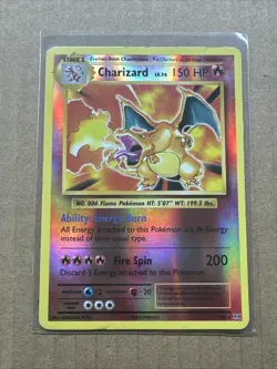 Charizard 11/108 - XY Evolutions 2016 - Reverse Holo - Pokemon TCG *DAMAGED* - Image 1