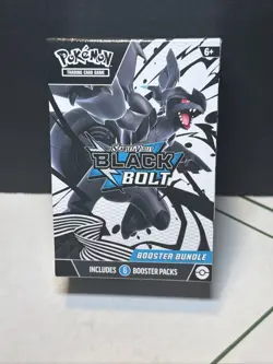 Pokemon TCG Scarlet & Violet: Black Bolt Booster Bundle Sealed New - Image 1