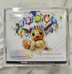 Pokemon TCG Scarlet & Violet—Prismatic Evolutions Pokemon Center ETB W/ Case - Image 1