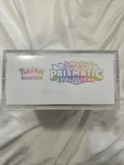 Pokemon TCG Scarlet & Violet—Prismatic Evolutions Pokemon Center ETB W/ Case - Image 3