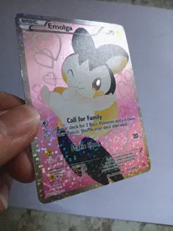 Pokemon Emolga RC23/RC25 Legendary Treasures Ultra Rare Full Art Holo - Image 2
