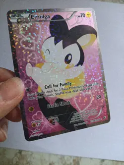 Pokemon Emolga RC23/RC25 Legendary Treasures Ultra Rare Full Art Holo - Image 3