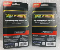 Set Of 2 Pokemon Mega Evolution Premium Checklane Blisters NEW - Image 2