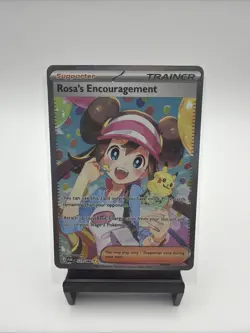 Rosa’s Encouragement 115/080 SAR Special Art Rare Pokemon TCG NM-Mint - Image 1