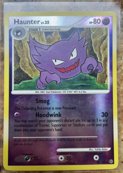 Pokemon TCG 2008 Diamond and Pearl Stormfront Reverse Holo Haunter 40/100 (MP) - Image 1