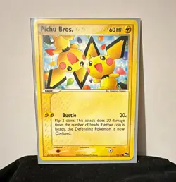 The Pokemon Company Pichu Bros. 16/17 POP Series 3 Promo Holo 60 HP Eng 2006 - Image 1