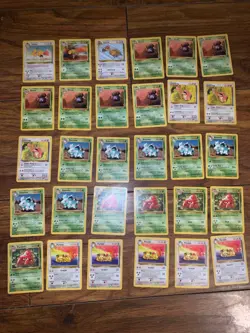 150+ vintage Pokemon cards from Jungle set. Uncommon & common bulk - Image 3