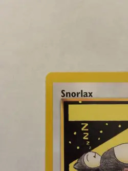 2002 Pokemon TCG Snorlax #49 WOTC Black Star Promo NM/Mint - Image 3