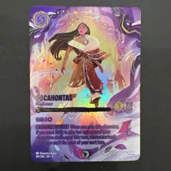 Disney Lorcana - Pocahontas - Peacekeeper (Iconic) 241/204 Winterspell - FRESH ! - Image 2
