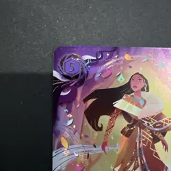 Disney Lorcana - Pocahontas - Peacekeeper (Iconic) 241/204 Winterspell - FRESH ! - Image 3