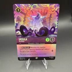 Ursula Sea Witch Epic Alternate Art Fabled Disney Lorcana 208/204 (B) - Image 1