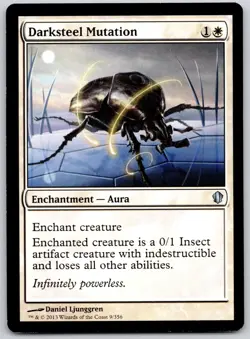 Darksteel Mutation 9 Uncommon Commander 2013 Magic: The Gathering Lightly Played - Image 1