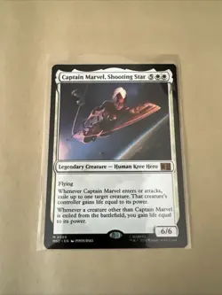 MTG Captain Marvel, Shooting Star MSC 0589 M NM Regular - Image 1