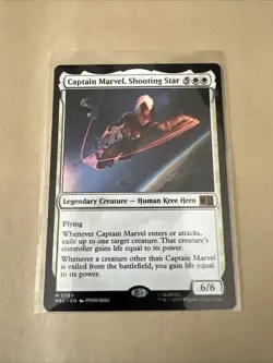 MTG Captain Marvel, Shooting Star MSC 0589 M NM Regular - Image 2
